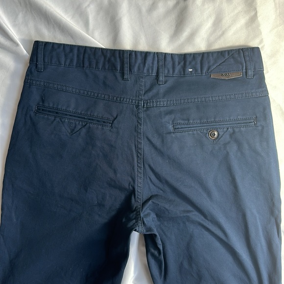 Blue Zara pants - Sz 31 - Picture 4 of 5